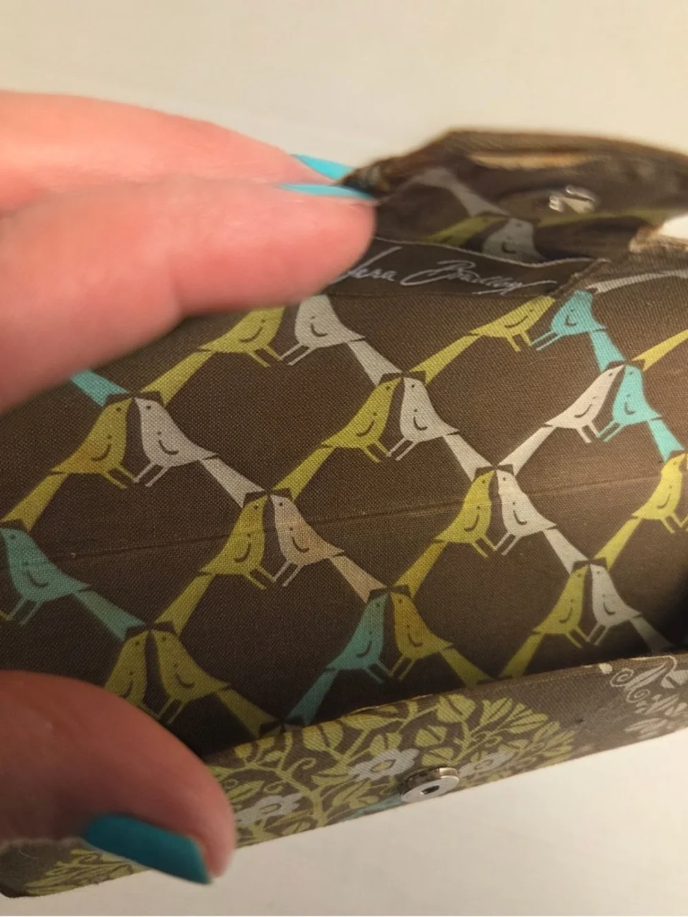 Vera Bradley Hard Glasses Case And Reader Set